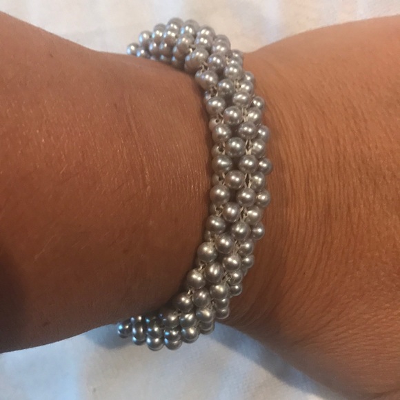 Honora Jewelry - Honora Salt Water Pearl stretch bracelet